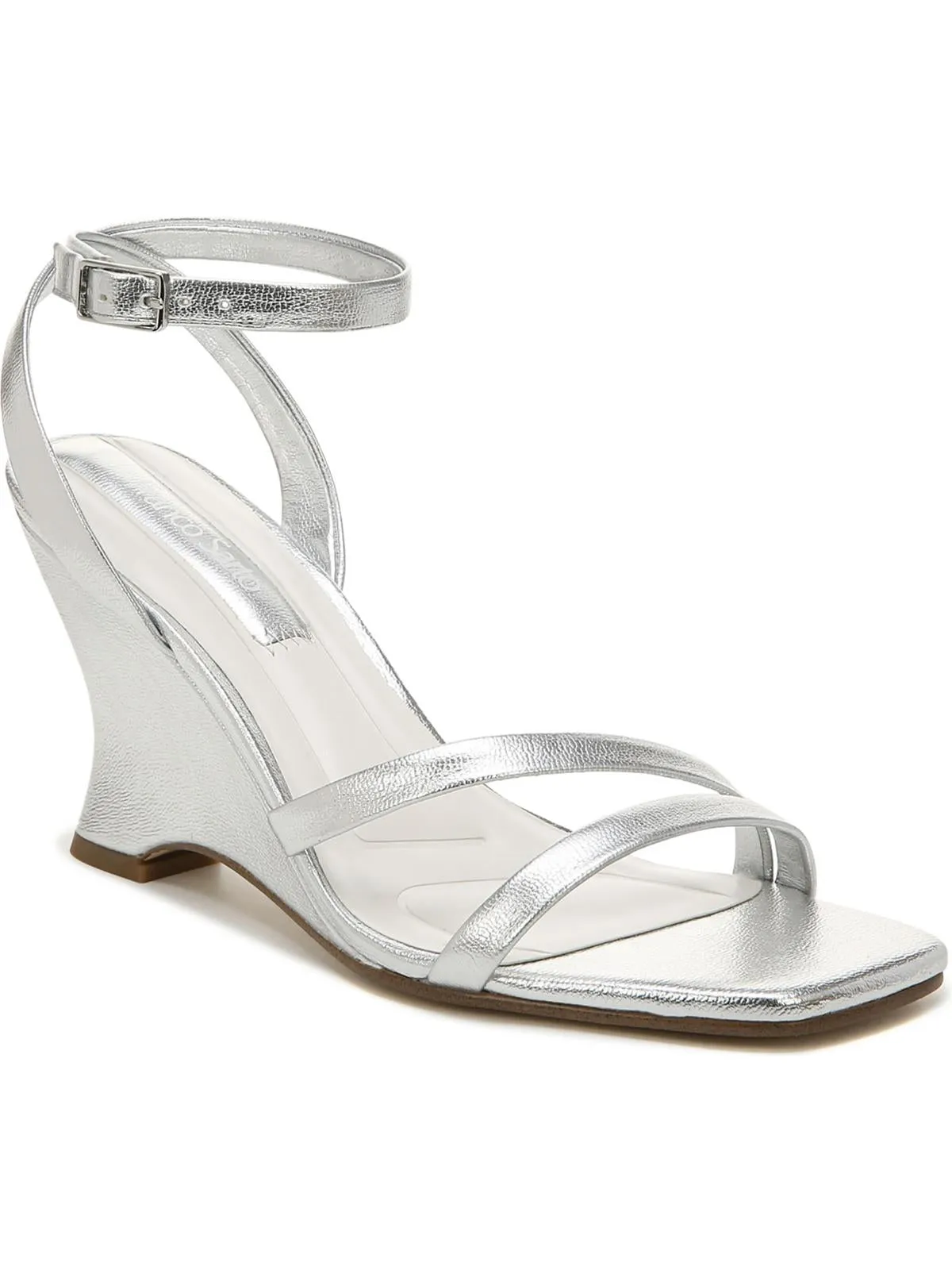 FRANCA Womens Open Toe Ankle Strap Wedge Heels ecco Shoes