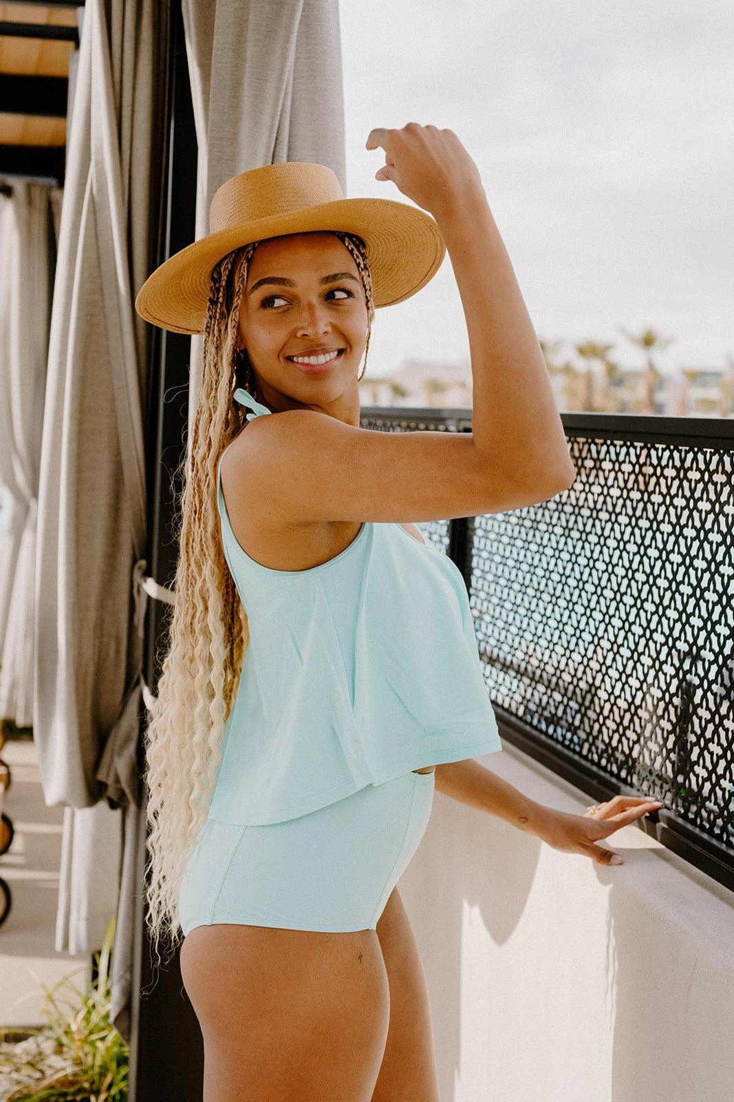 Fresh Mint | High-Waisted Bottoms