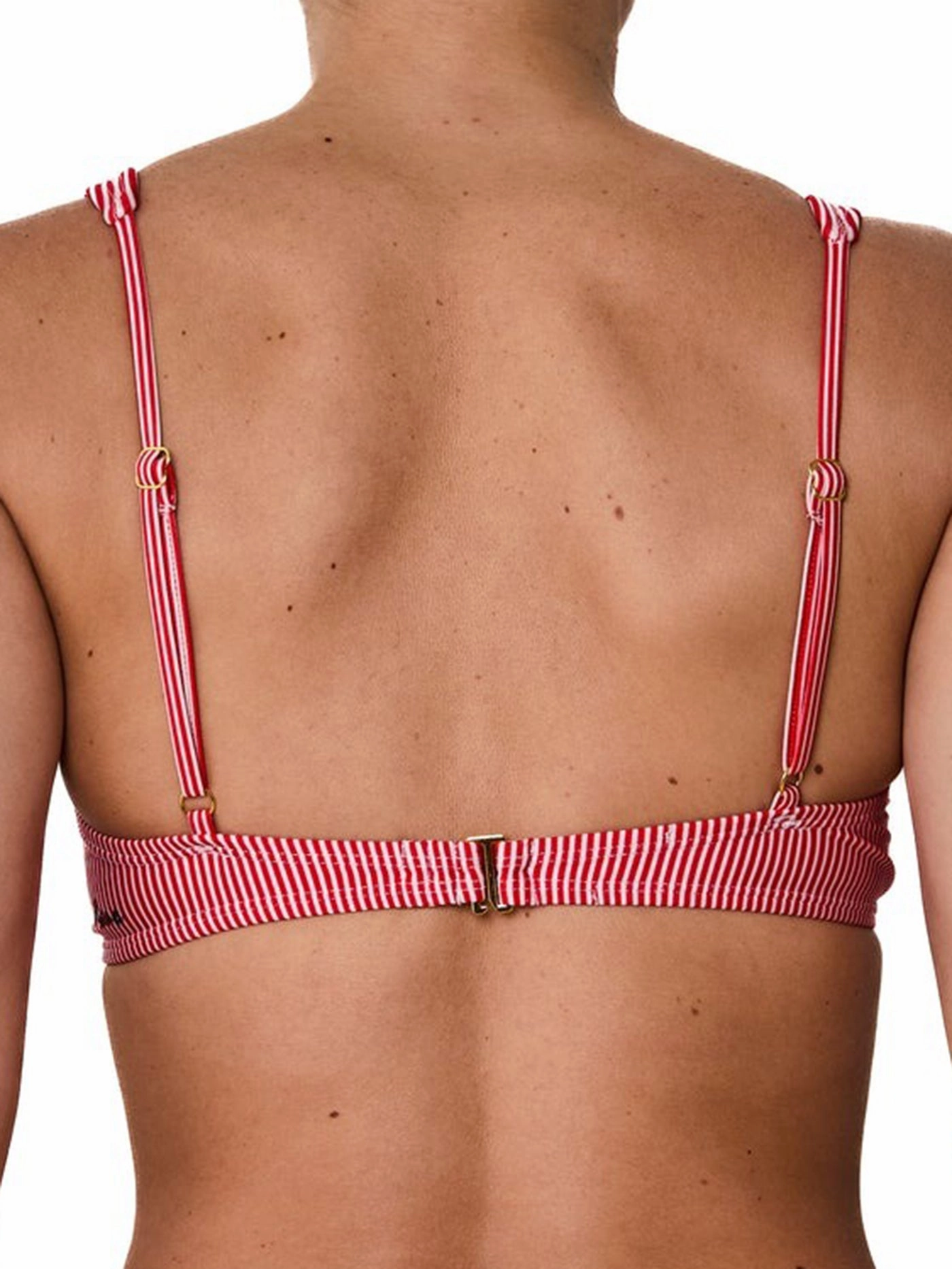 Georgette Shiny Bikini Top