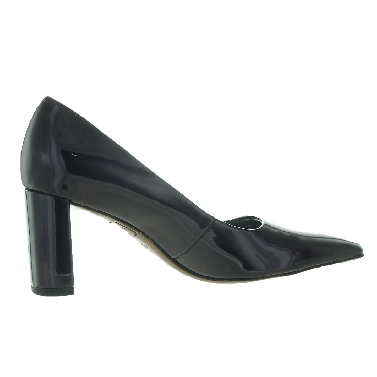GIOVANNA Womens Solid Manmade Block Heels