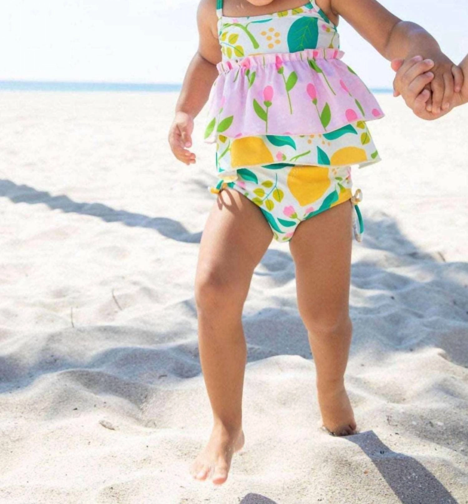 Girls Bali Sunset Two-Piece Swimsuit In Multi stylish teen girl swimsuits, teen girls swimwear sets