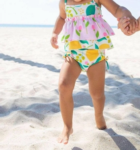 Girls Bali Sunset Two-Piece Swimsuit In Multi stylish teen girl swimsuits, teen girls swimwear sets
