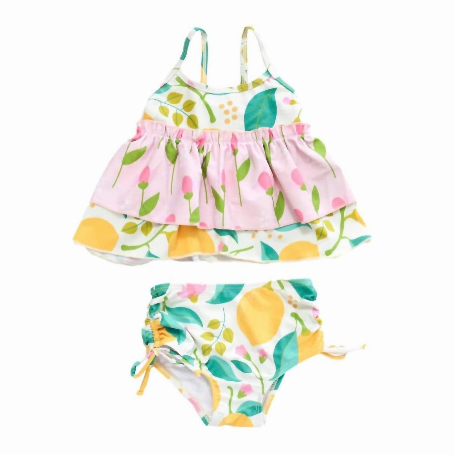 Girls Bali Sunset Two-Piece Swimsuit In Multi