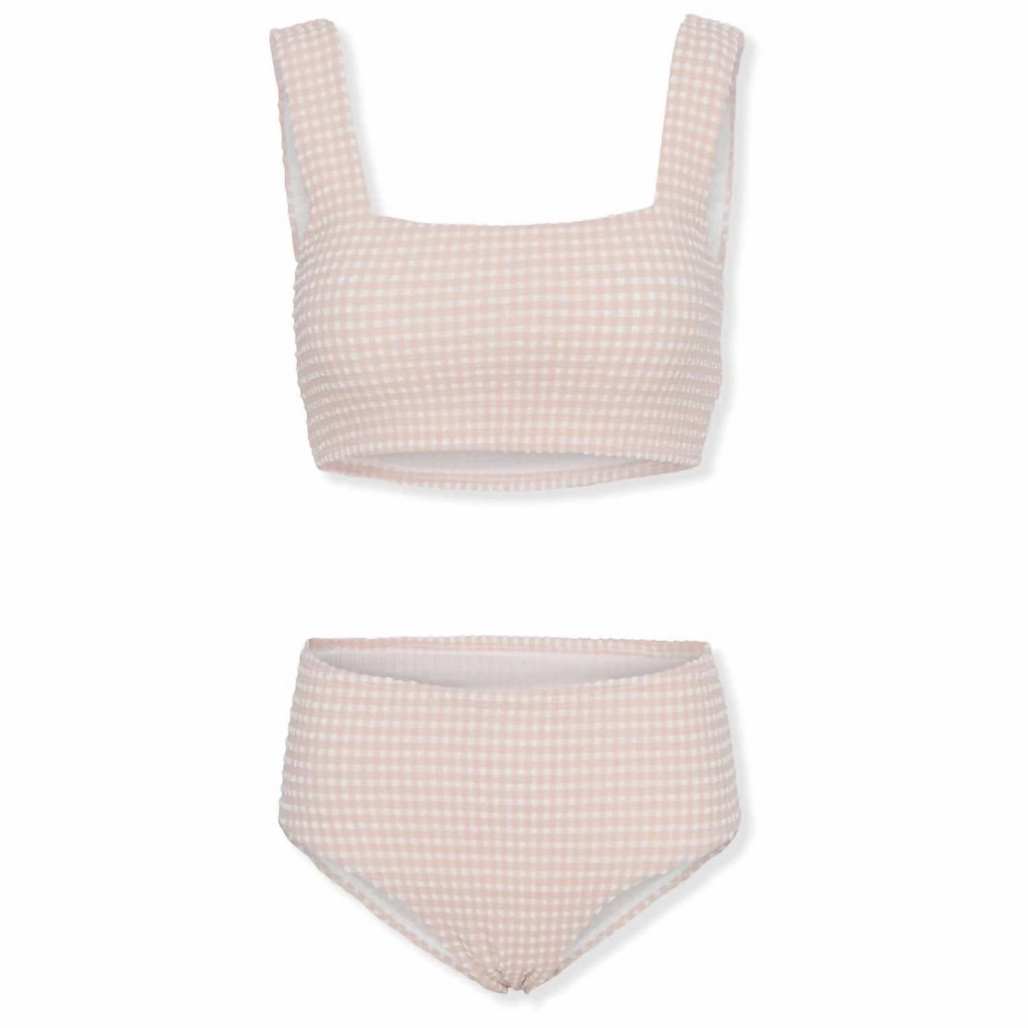 Girls Fresia Mommy Bikini In Rose Smoke cute swimsuits for teen girls, modest teen swimwear