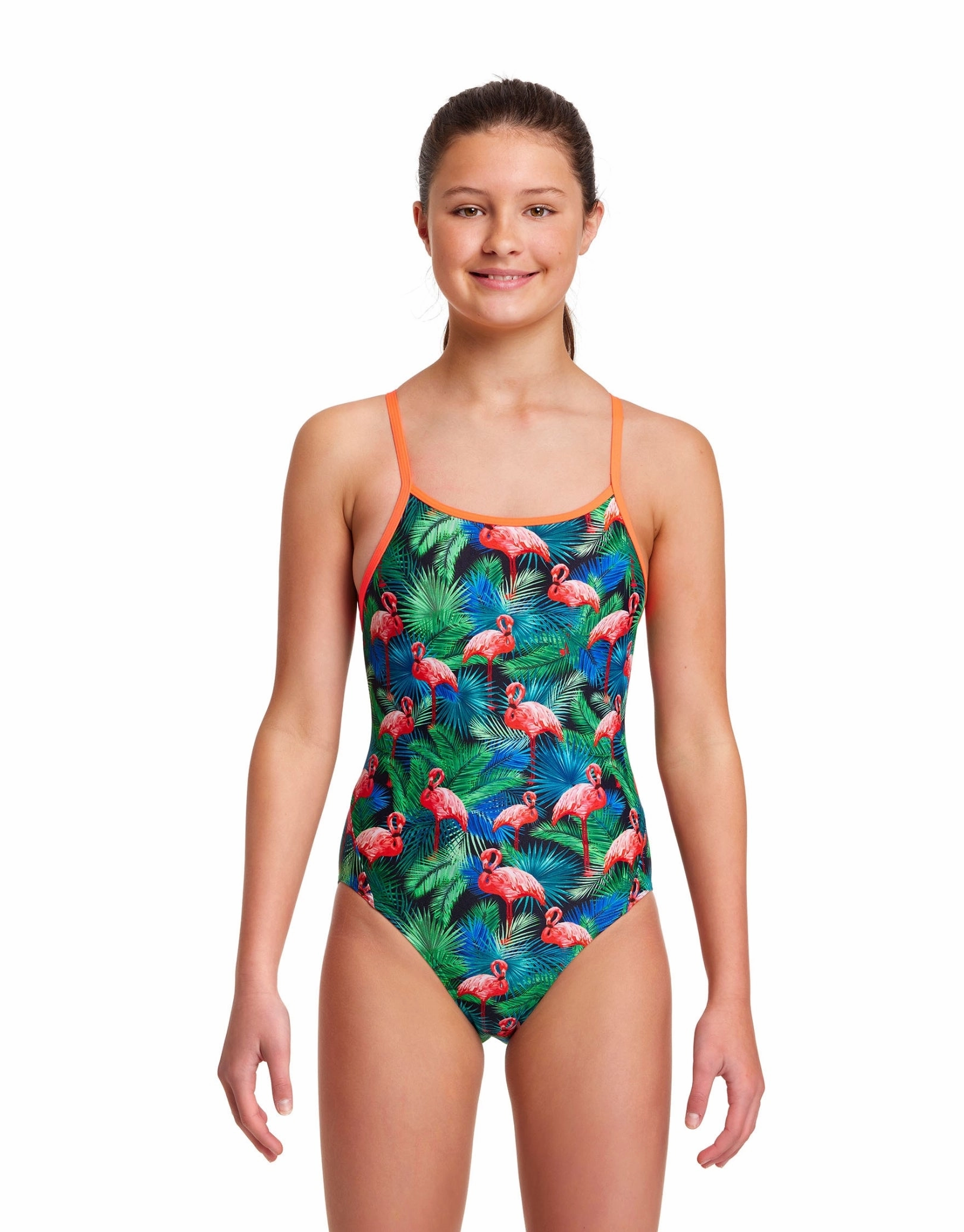 Girls Jungle Bungle Diamond Back Swimsuit girls swimwear one piece, girls rash guard swim set