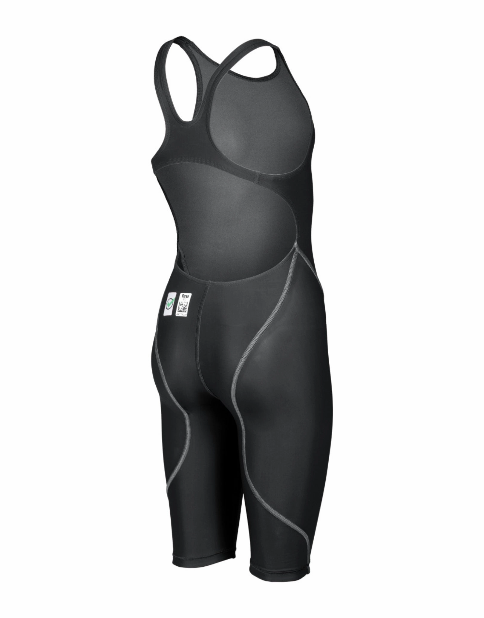 Girls Powerskin ST NEXT Open Back - Black
