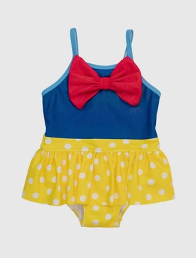 Girls Royal Blue And Yellow Princess stylish teen girl swimsuits, teen girls swimwear sets