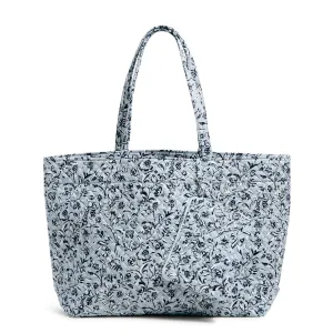 Grand Tote In Perennials Gray
