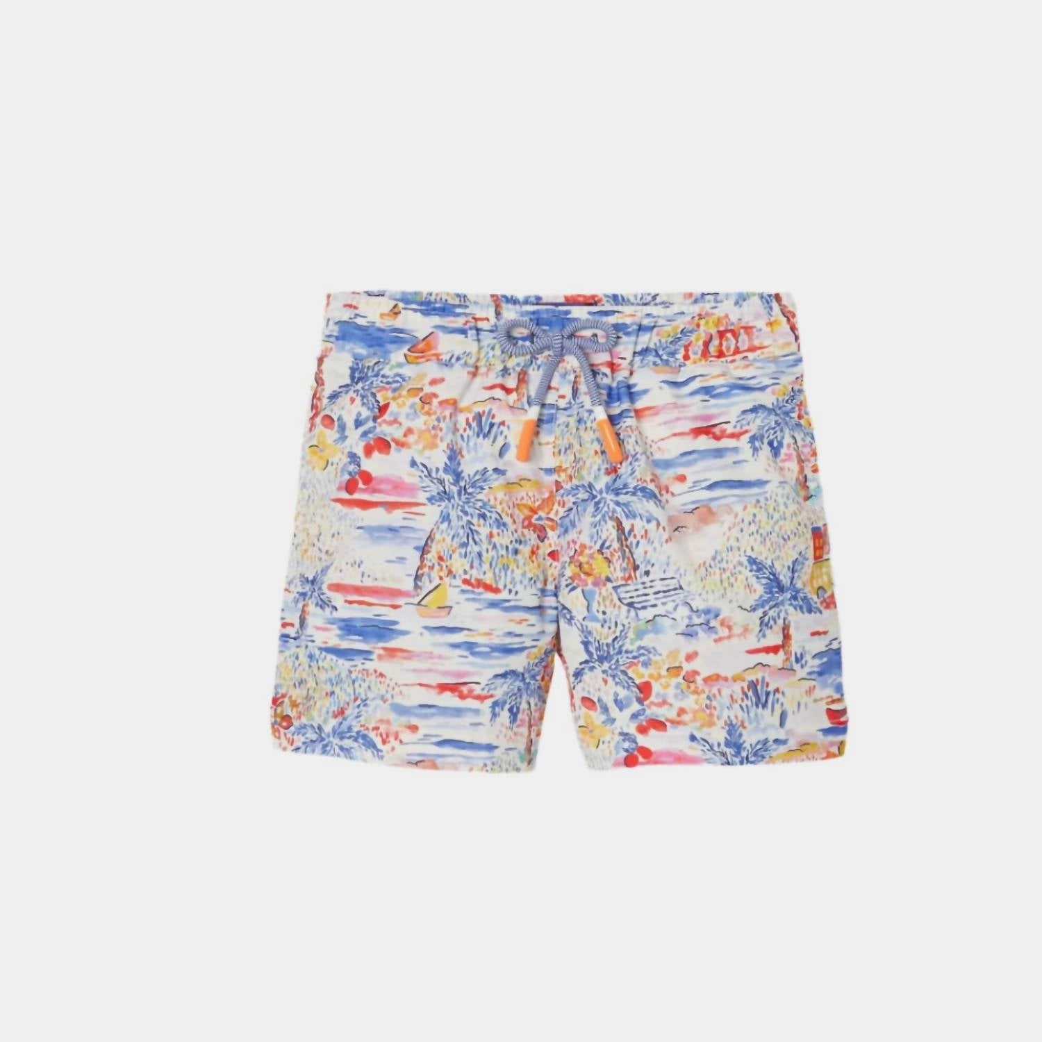 Graphic Swimshorts In Blue