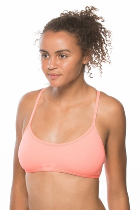 Grayson Bikini Top - Papaya all types of swimwear, stylish swimwear for all body types