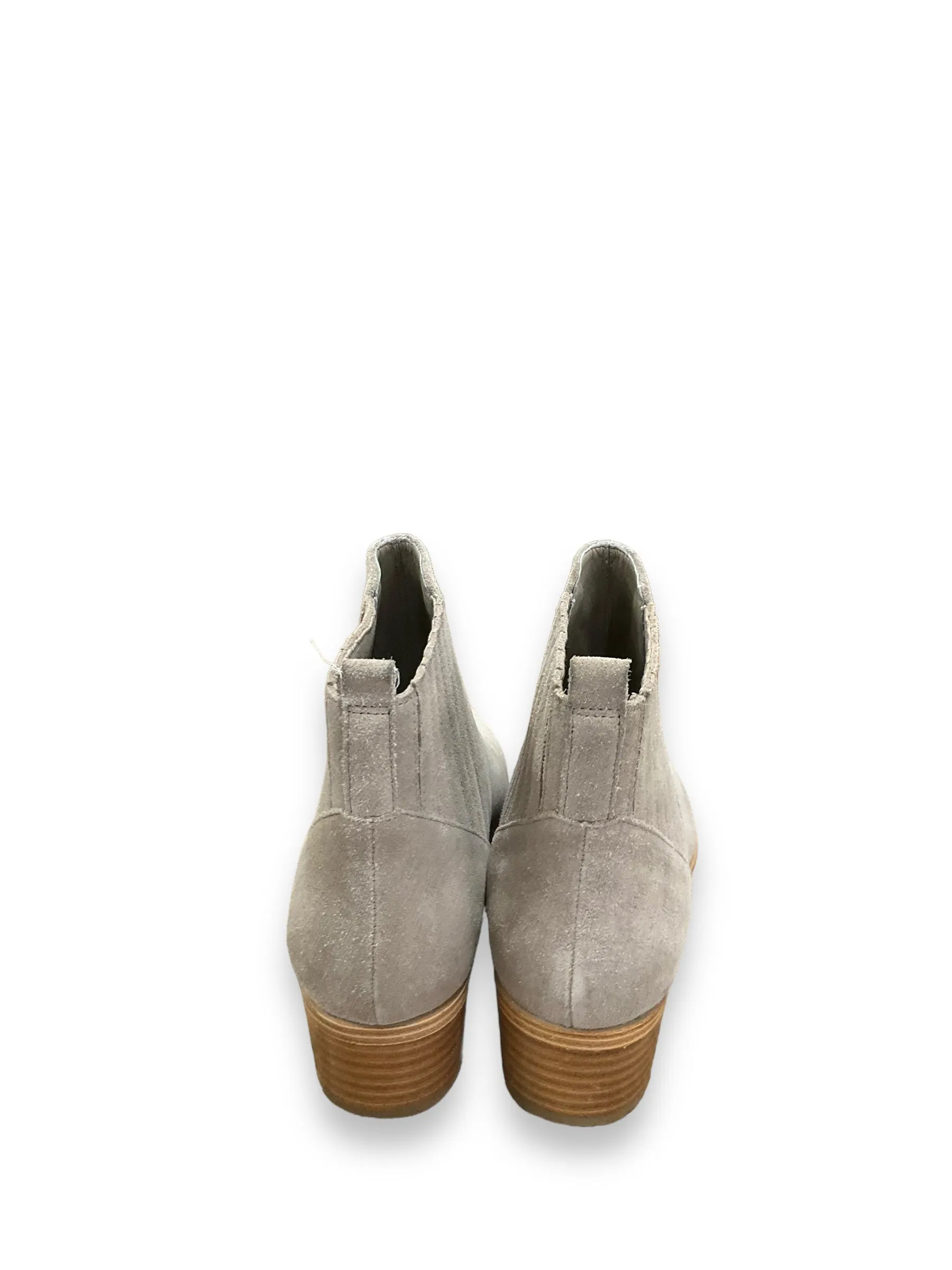 Grey Boots Ankle Heels Marc Fisher, Size 8 marc-fisher