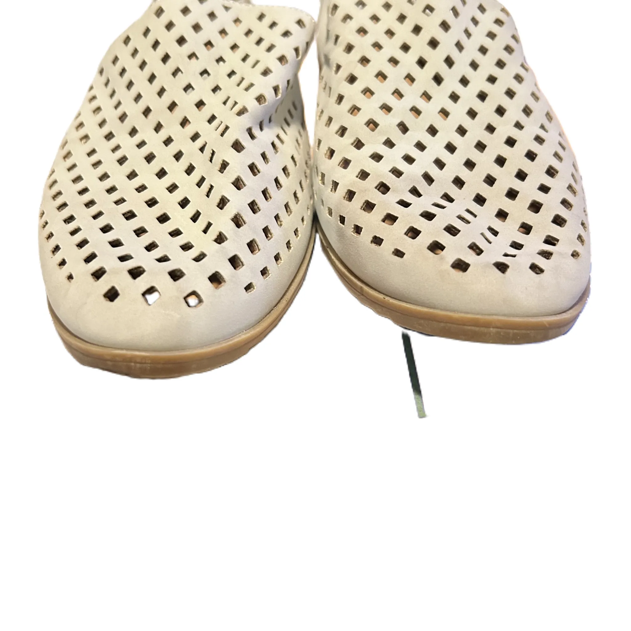 Grey Shoes Flats By Franco Sarto, Size: 8 franco sarto