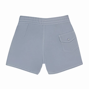 Grey Surf Swim Shorts mens beach swimwear, quick dry mens swimsuits