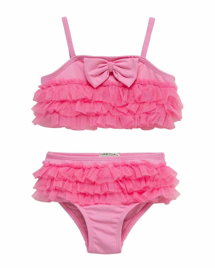 Habitual Ruffle Mania 2pc Swimsuit stylish teen girl swimsuits, teen girls swimwear sets