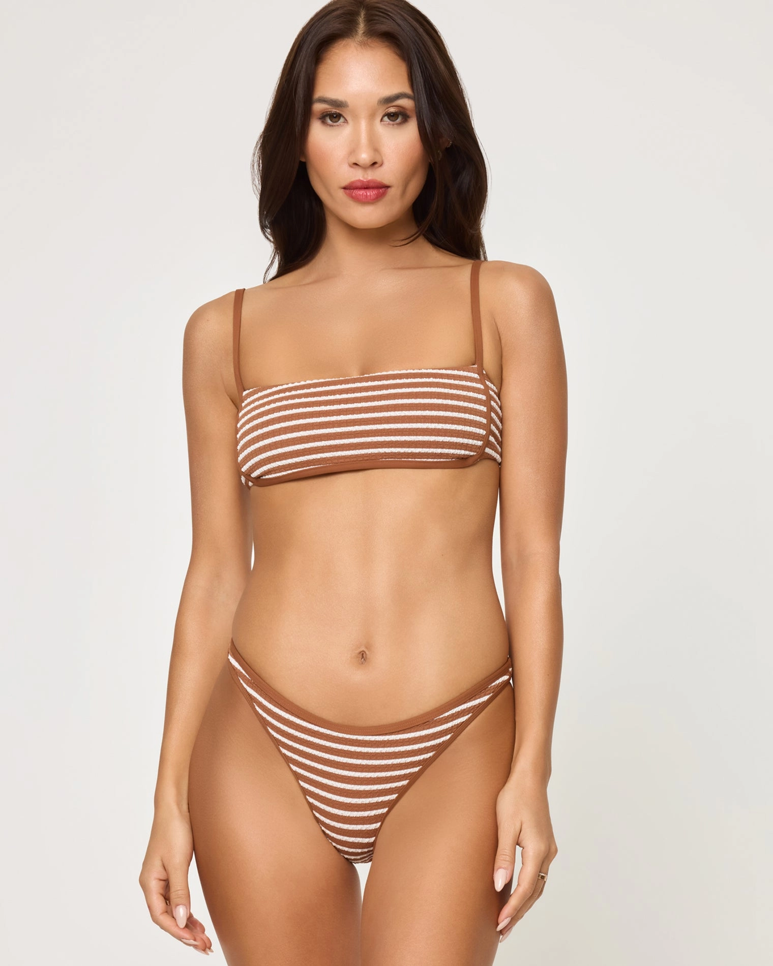 Hazel Bikini Top - Brown Sugar