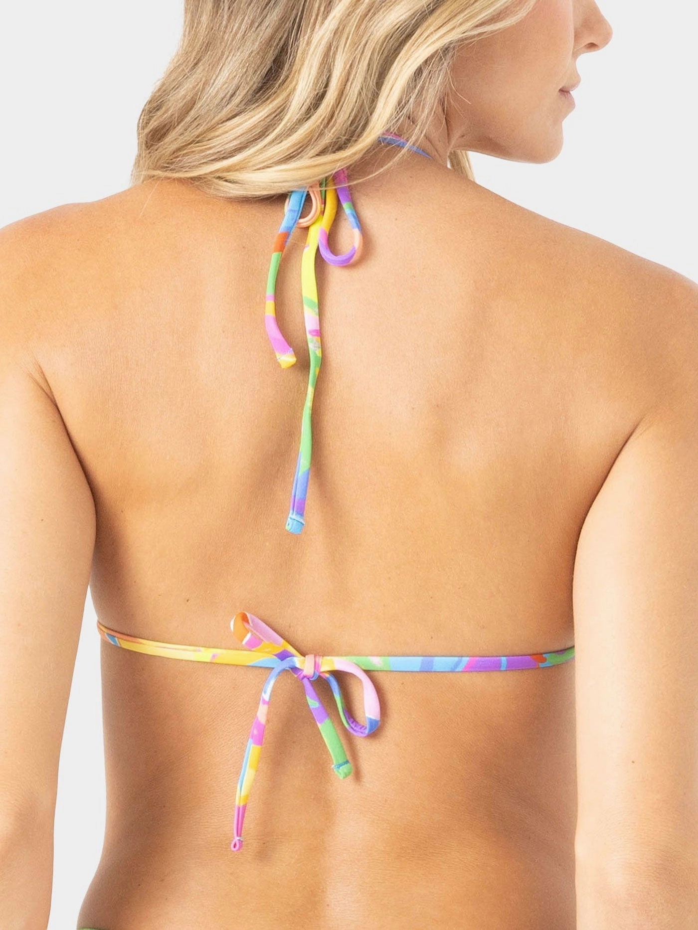 Heatwave Tiki Tri Bikini Top
