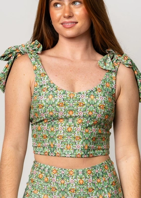 Heirloom Tulip | Knot Top tankini swim tops, adjustable bikini tops