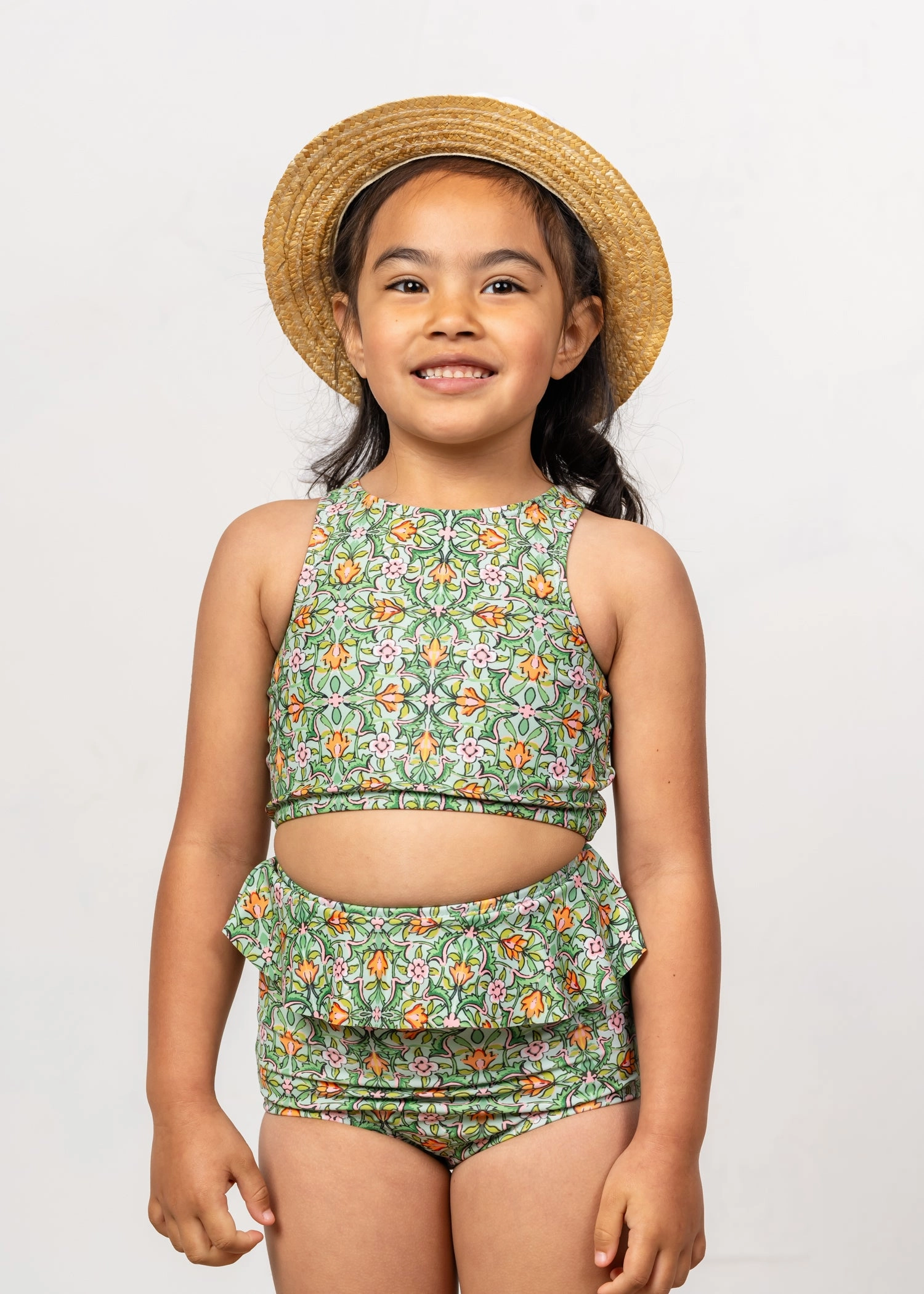 Heirloom Tulip | Mini Racer Back Top