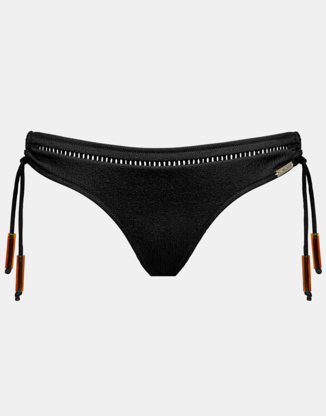 Hero Essentials Bikini Pant - Deep Black swim shorts for women, stretch fit swim bottoms