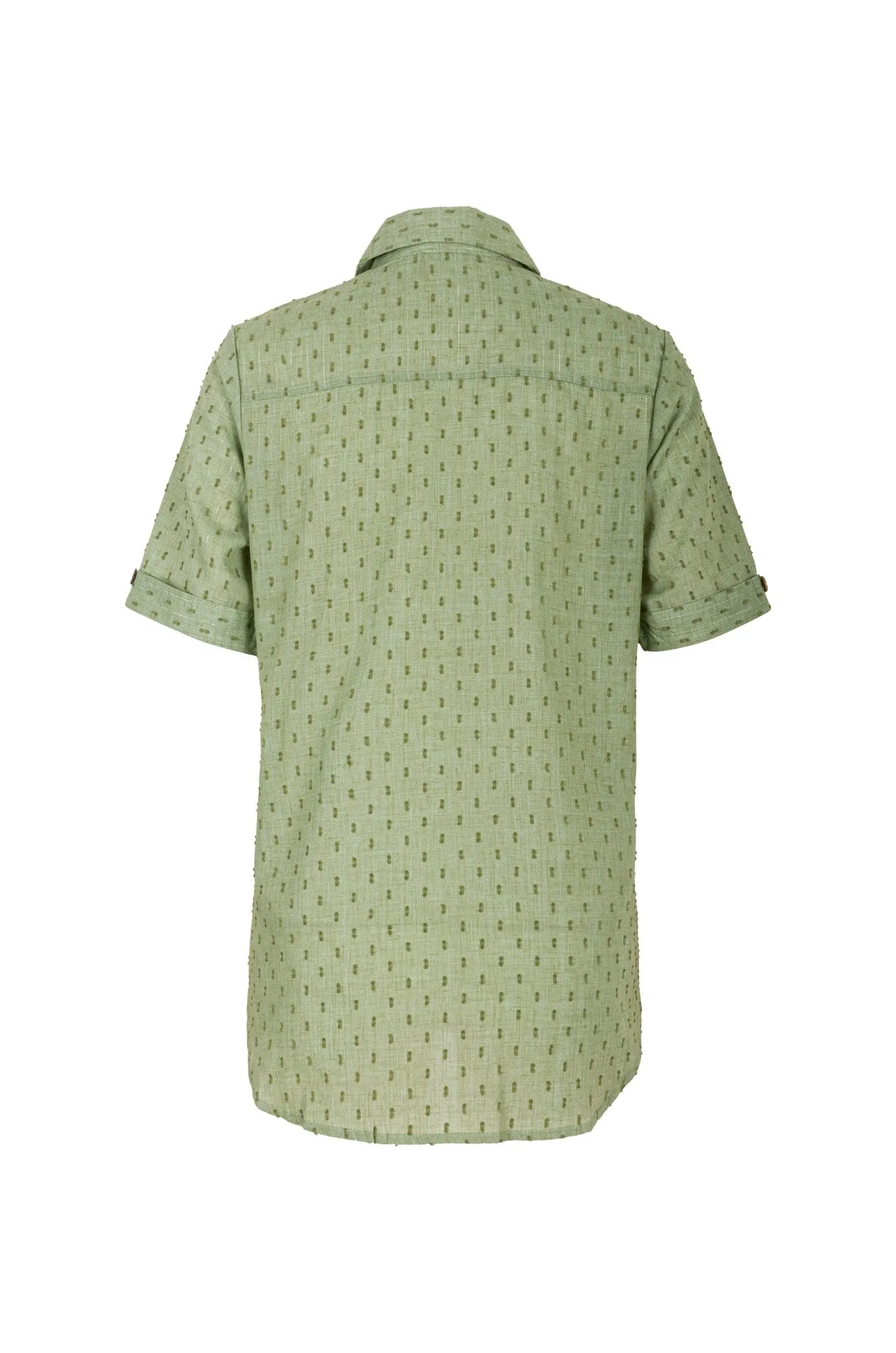 Hi low hemline Blouse | DEEP SAGE | 4672A1