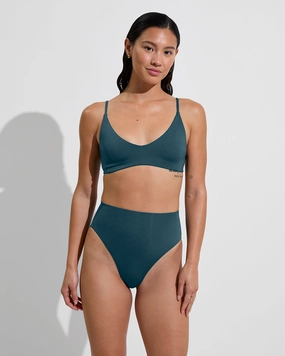 Hi Hi Bottom - Deep End sleek design swimwear for women, minimalist swim styles
