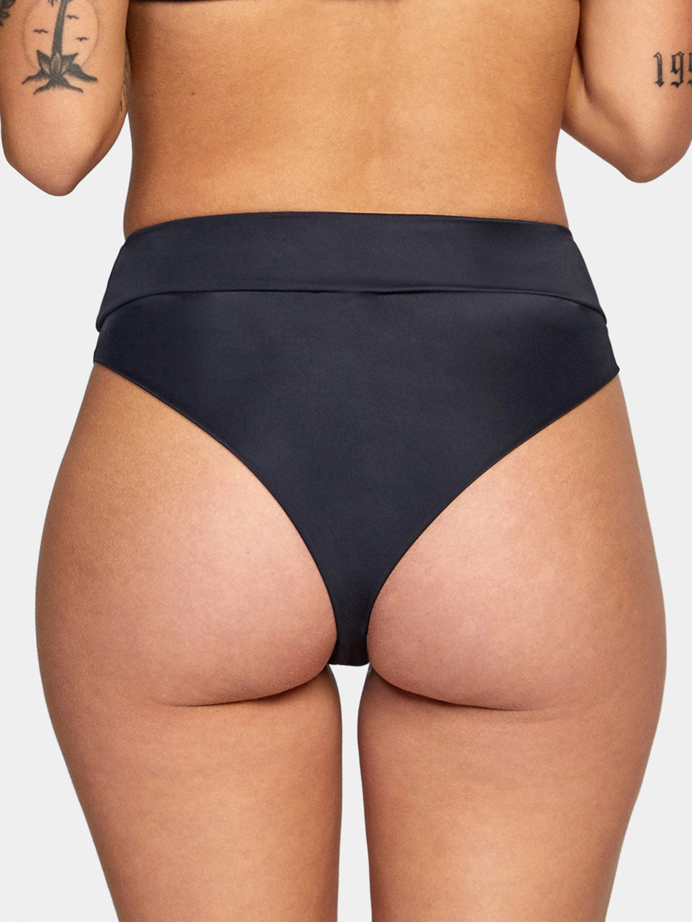 High Rise Cheeky Bikini Bottom