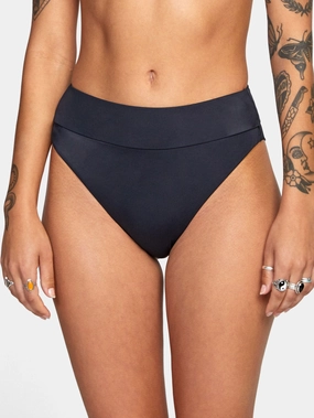 High Rise Cheeky Bikini Bottom basic swimsuits for women, durable swimwear for ladies