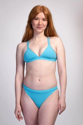 Holland Bikini Bottom - Hawaii Blue mix and match bikinis, stylish women's bikini options