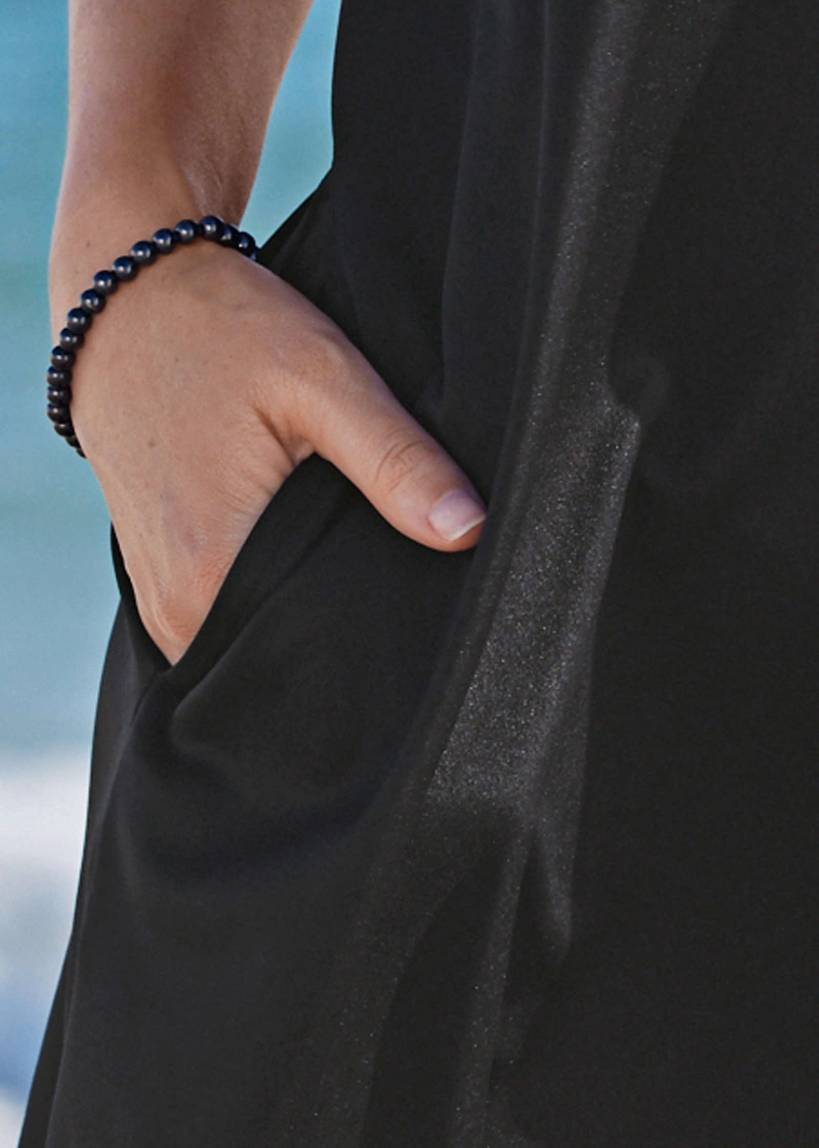 Hoodie Dress Cover-Up - Black Beauty