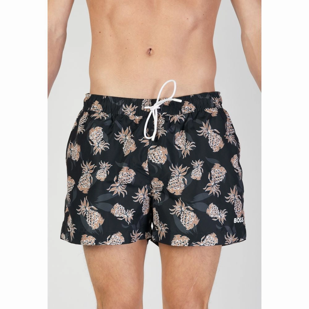 Hugo Boss Recycled Polyester Men's Swimwear