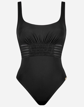 Icon Underwired Swimsuit - Black pool-ready swimwear for women, trendy swimwear collection