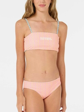 Island Bliss Revo Bikini (Girls 7-14) teen girls' swimwear, trendy swimsuits for teen girls