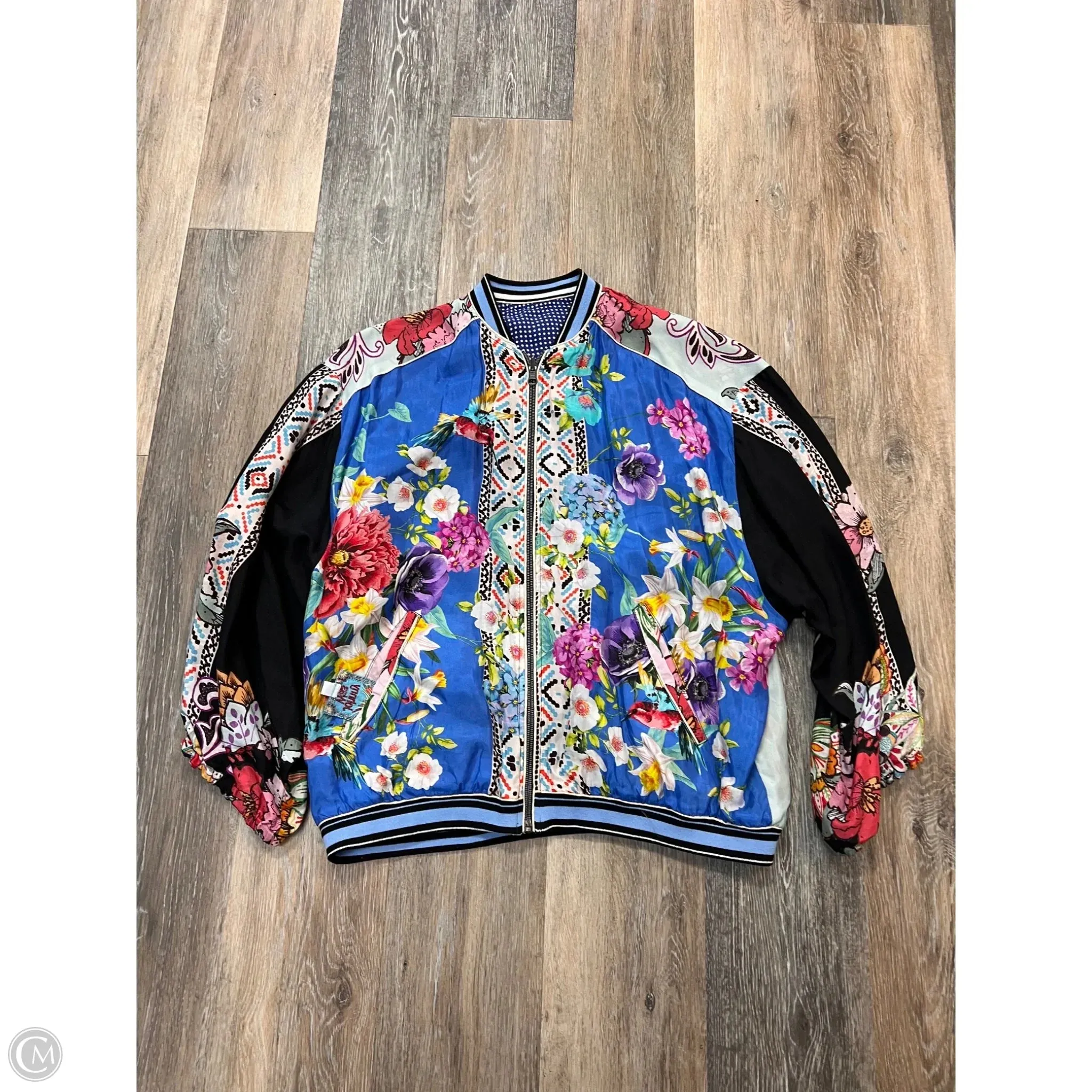 Jacket Other By Johnny Was In Floral Print, Size: Xs Johnny Was Clothing