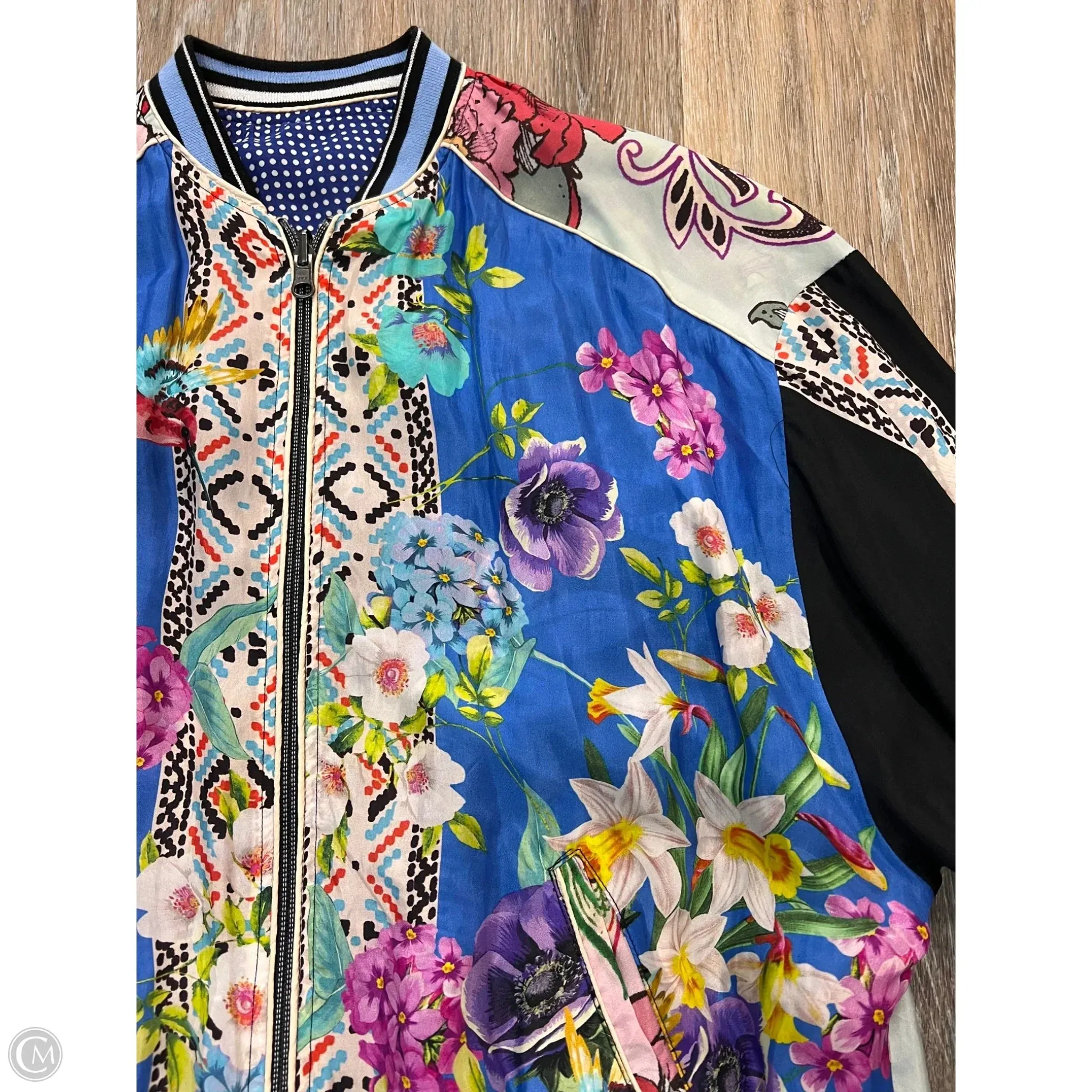 Jacket Other By Johnny Was In Floral Print, Size: Xs Johnny Was Clothing