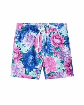 Janie and Jack Floral Print Swim Short boys swimwear sets, boys swim trunks