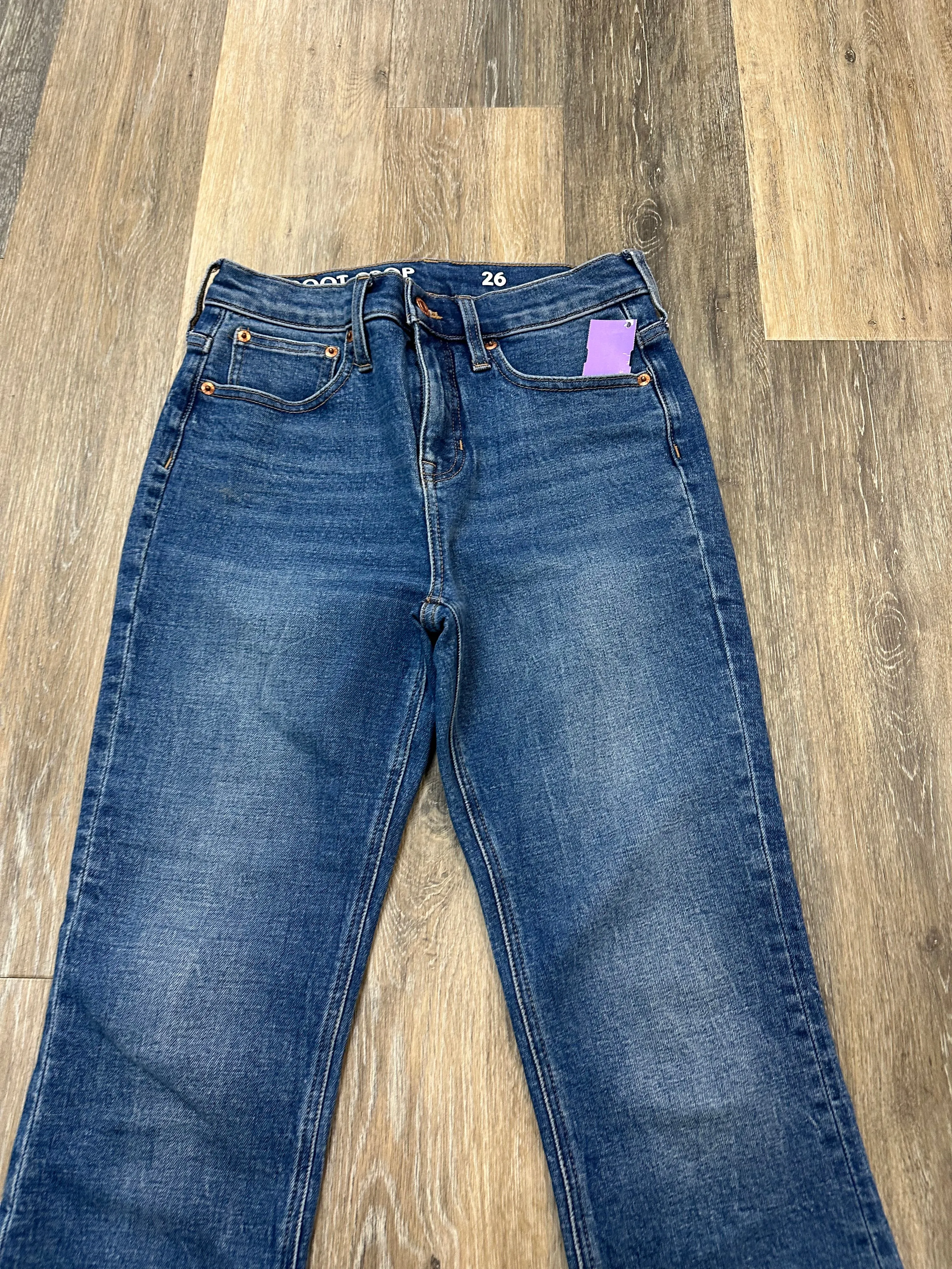 Jeans Boot Cut By J. Crew In Blue Denim, Size: 2 j crew