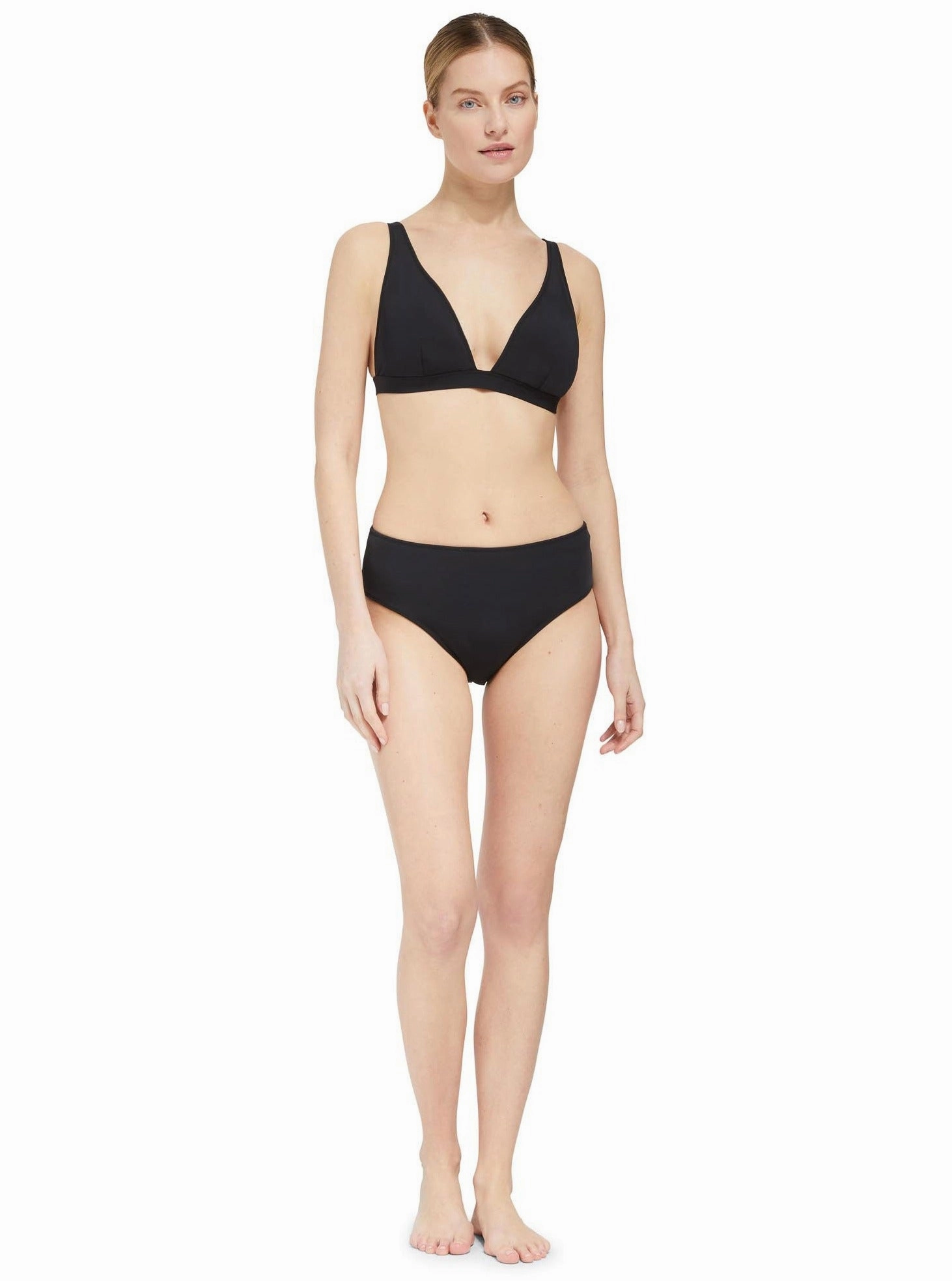 Jessica Top   Classic Midrise Bottom in Black