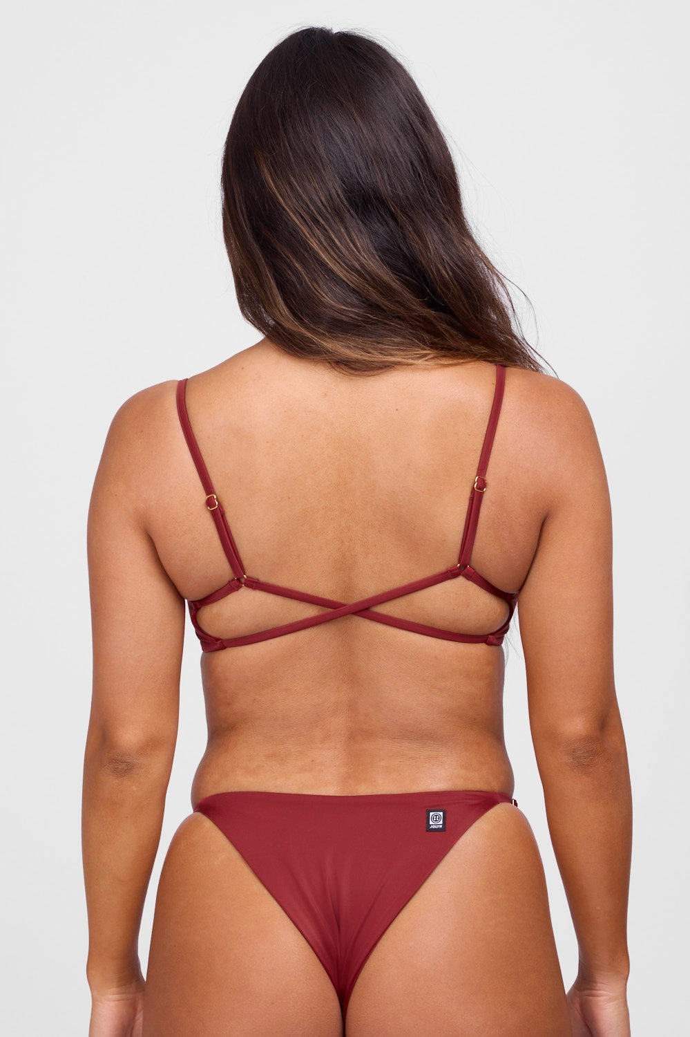 Julia Bikini Top - Garnet