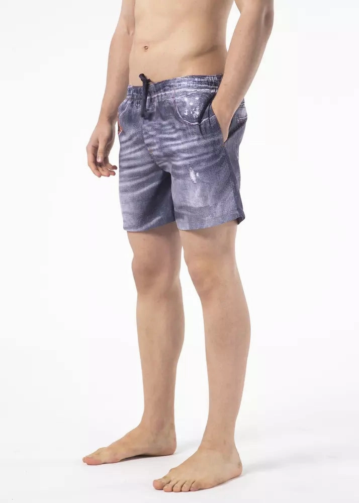 Just Cavalli Polyester Men Swim Men's Short