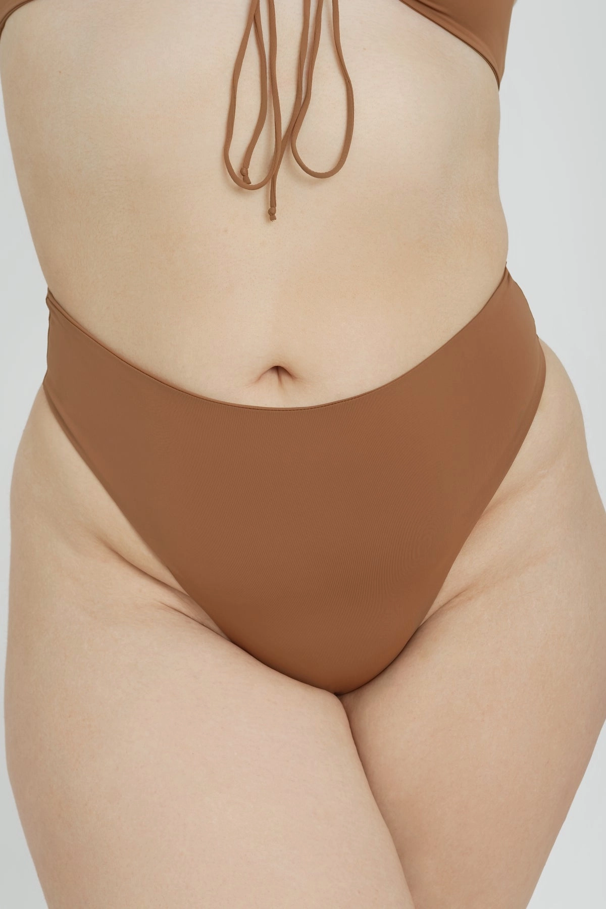 Kai High Waist Bottom - Brown Sugar