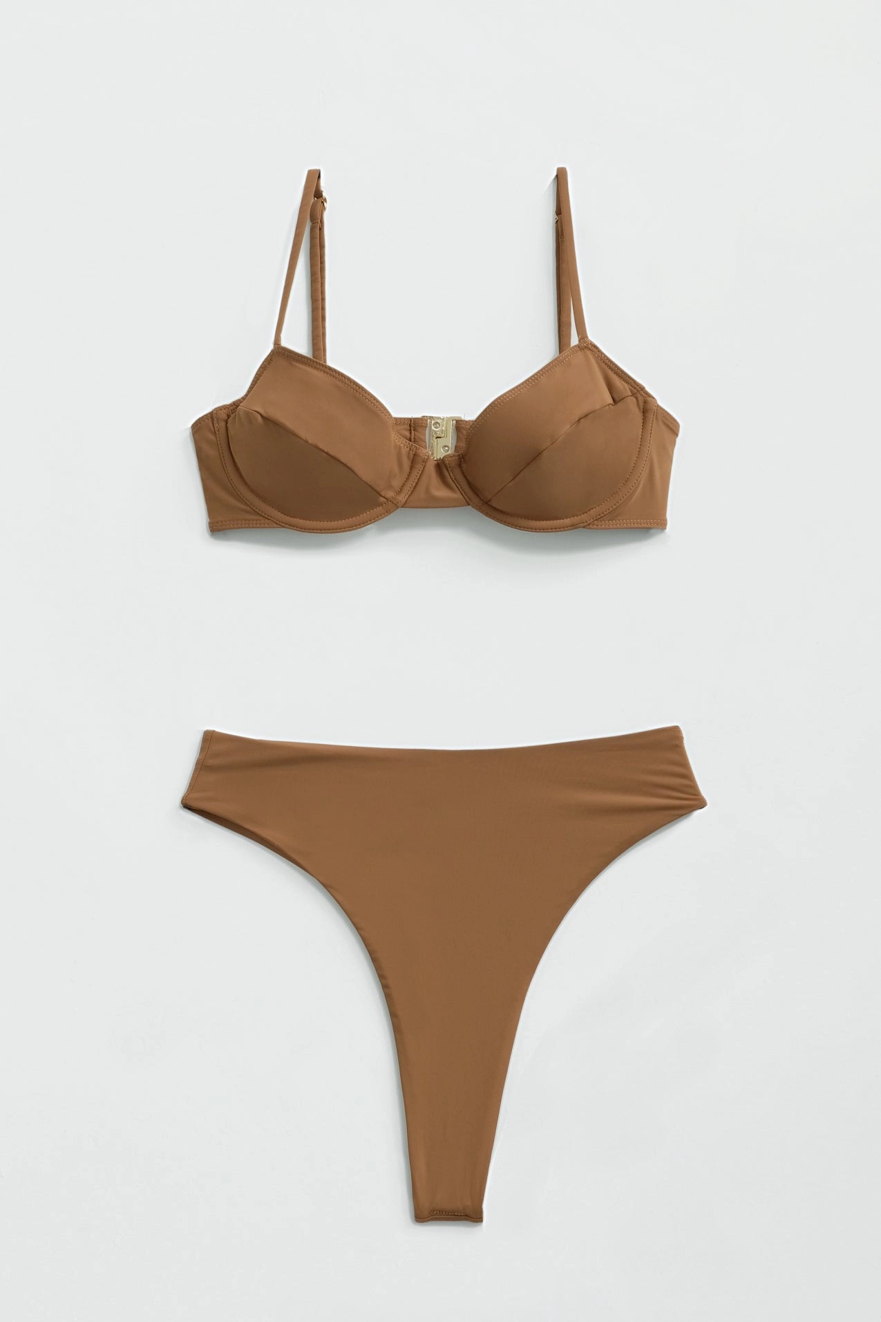 Kai High Waist Bottom - Brown Sugar