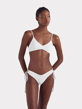 kala top marshmallow padded swim tops, sporty swimwear tops