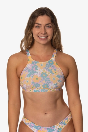 Kaylee Bikini Top - Buttercup all types of swimwear, full coverage swimwear for all ages