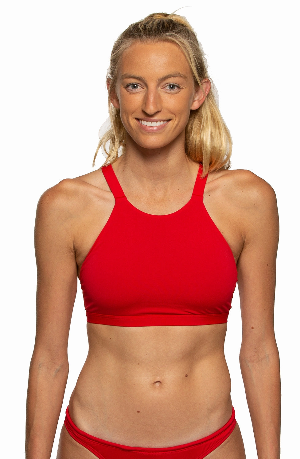 Kaylee Bikini Top - Red