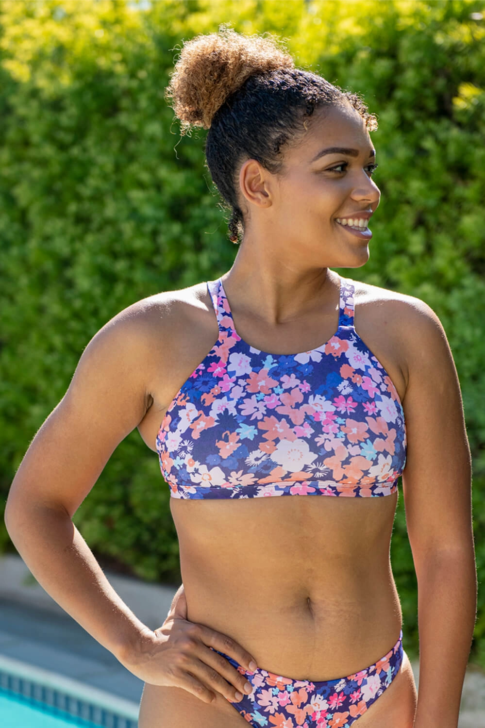 Kaylee Bikini Top - Secret Garden mix and match bikinis, stylish women's bikini options