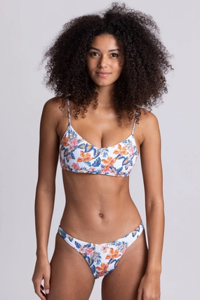 Kelia Bikini Bottom - Flora Tiki inclusive swimwear styles, all season swimwear options