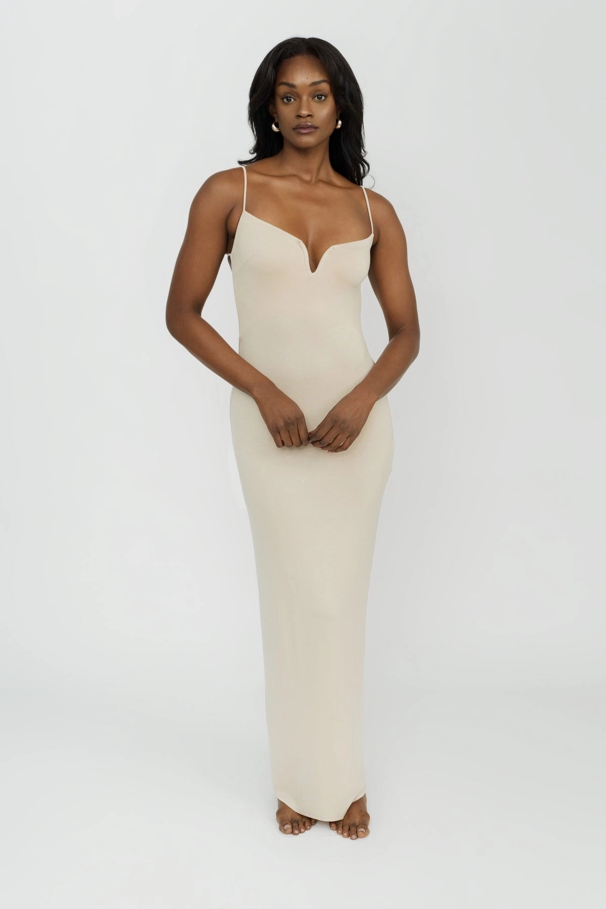 Koa Maxi Dress - Coconut