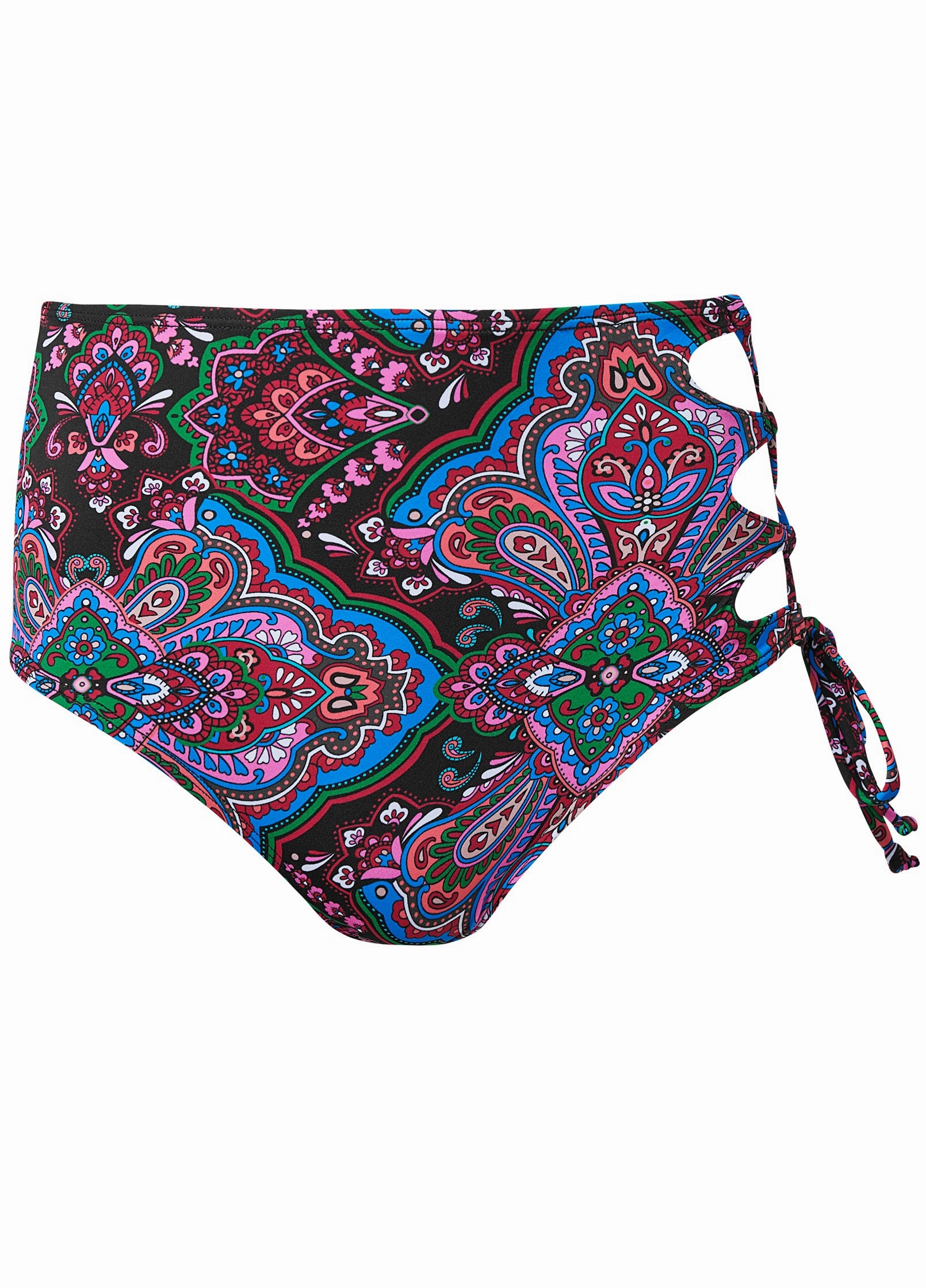 Lace-Up Strappy Bottom - Royal Medallion
