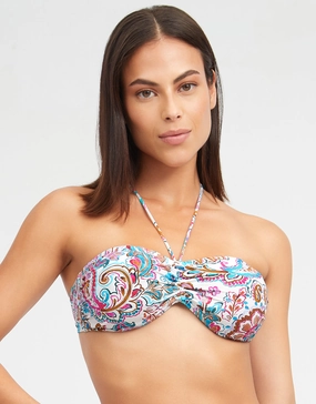 Laia Bandeau Bikini Top mastectomy swimsuits for women, post surgery swimwear