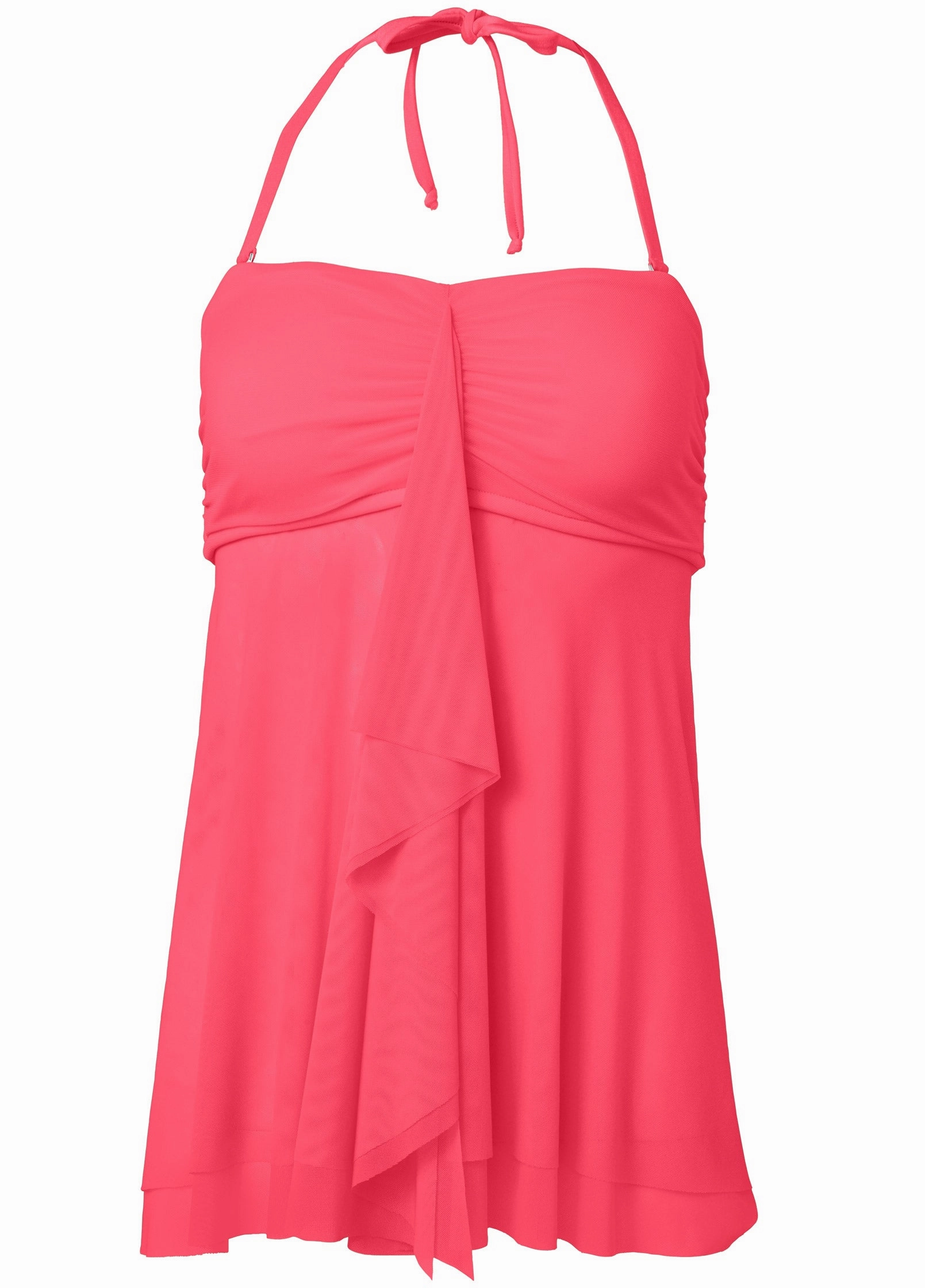 Lanai Bandeau Tankini - Sunset Pink
